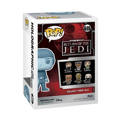 Funko POP! Star Wars: Holographic Luke Skywalker - EE Exclusive