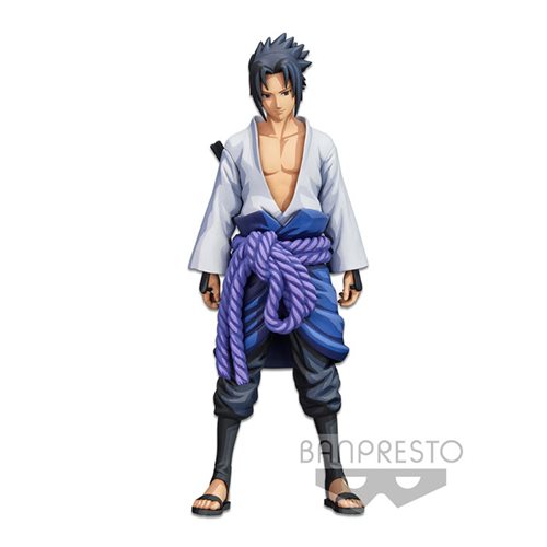 Naruto Shippuden: Sasuke Uchiha Manga Dimensions Grandista Statue