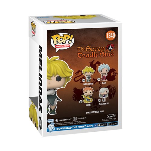 Funko POP! Animation: Seven Deadly Sins - Meliodas (Full Counter Pose)