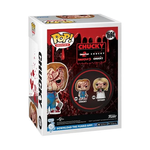 Funko POP! Movies: Bride of Chucky - Bloody Chucky - Entertainment Earth Exclusive