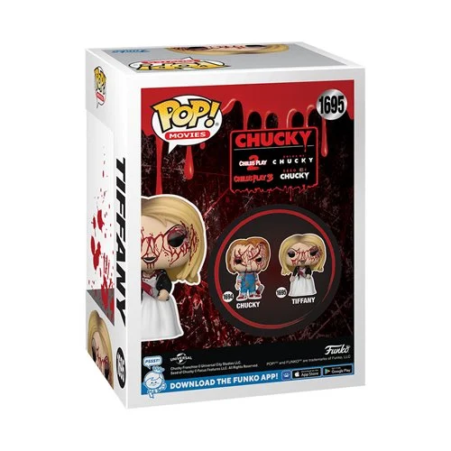 Funko POP! Movies: Bride of Chucky - Bloody Tiffany - Entertainment Earth Exclusive