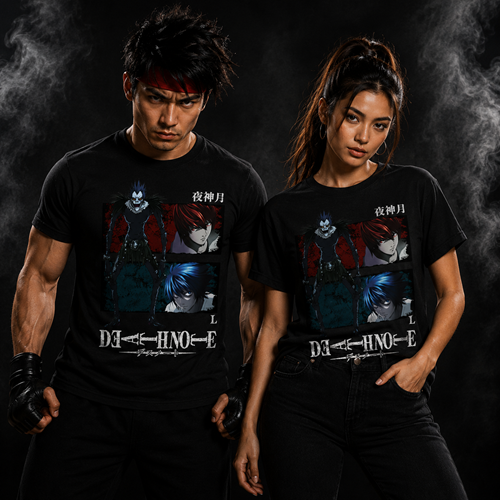 Death Note - Ryuk, Light & L T-Shirt