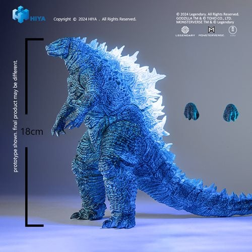 Godzilla x Kong: The New Empire Energized Godzilla Exquisite Basic Action Figure - Previews Exclusive