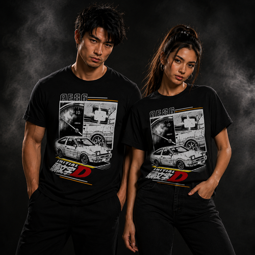 Initial D Manga AE86 T-Shirt