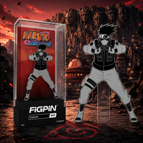 Naruto Shippuden Kakashi Tsukuyomi FiGPiN Classic Enamel Pin - Entertainment Earth Exclusive