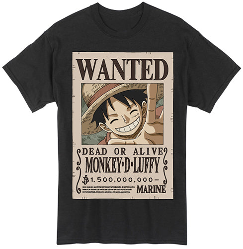 One Piece - Wanted Luffy T-Shirt