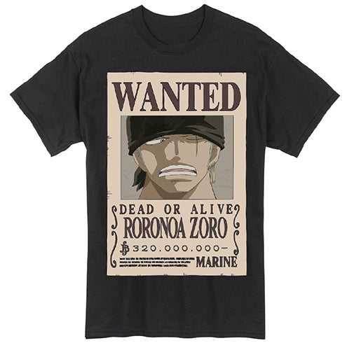 One Piece - Wanted Zoro T-Shirt
