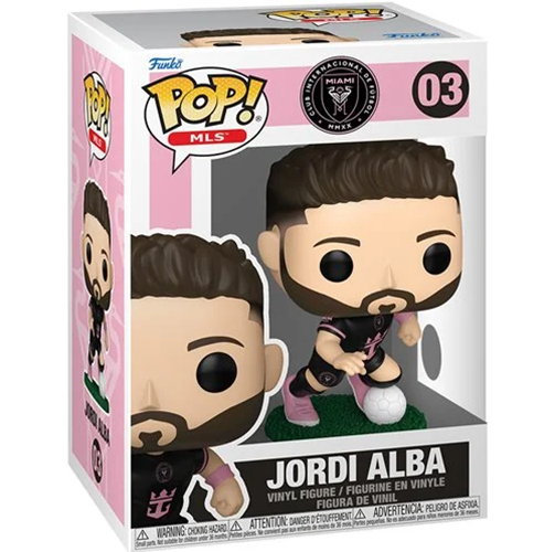 Funko Pop! MLS: Inter Miami - Jordi Alba