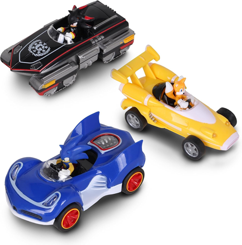 Sonic, Shadow and Tails Pullback (3-Pack) - Sonic & All-Stars Racing Transformed