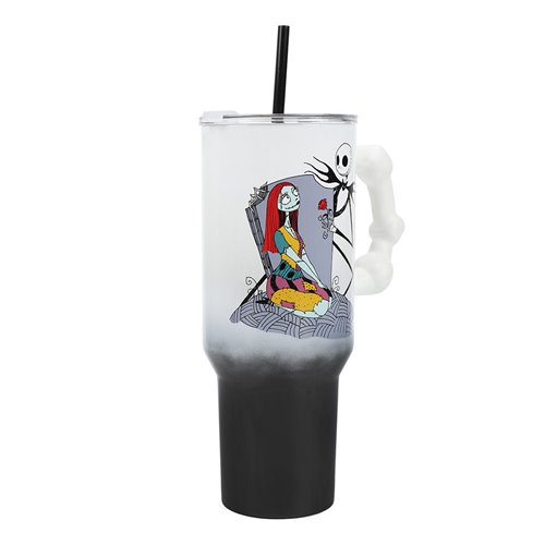 The Nightmare Before Christmas Jack and Sally 40 oz. Stainless Steel Tumbler