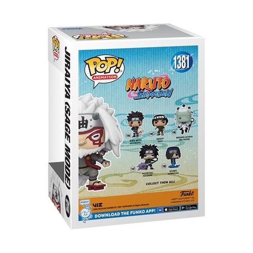 Funko POP! Naruto Shippuden: Jiraiya Sage Mode AAA Anime Exclusive