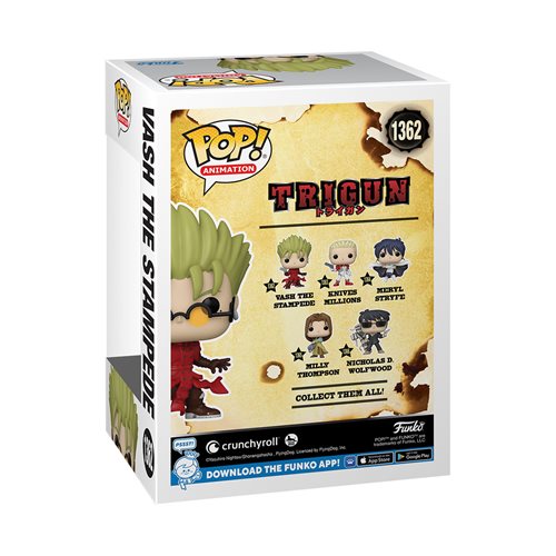 Funko POP! Animation: Trigun - Vash the Stampede
