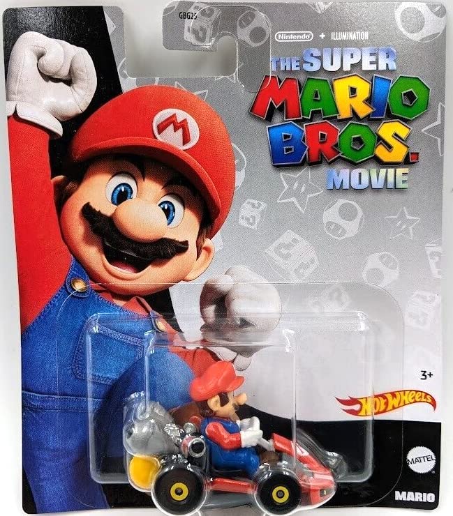 Mario Kart Hot Wheels 2023 Mix 2 Vehicle