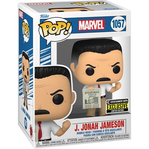Funko POP! Marvel: J. Jonah Jameson - Entertainment Earth Exclusive