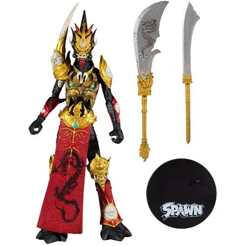 The Mandarin Spawn Red Outfit 7" Action Figure