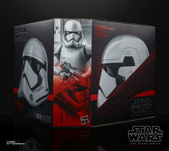 Star Wars The Black Series First Order Stormtrooper Premium Electronic Helmet