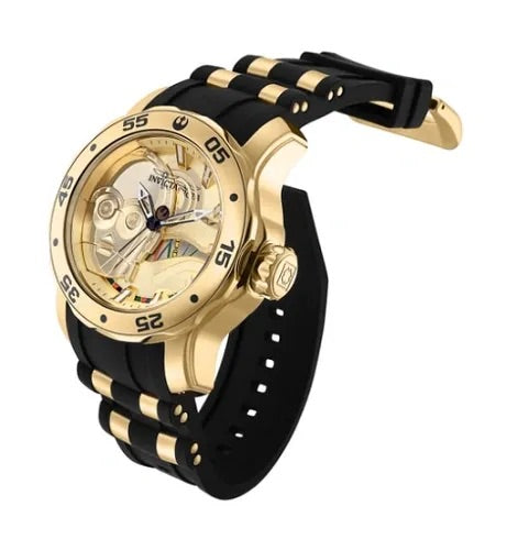 INVICTA STAR WARS LIMITED EDITION C-3PO 48MM QUARTZ WATCH