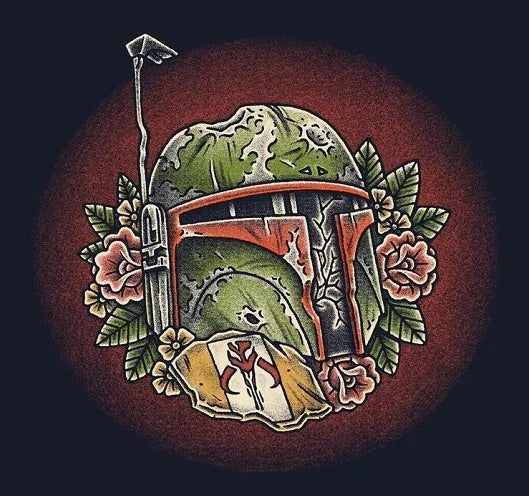 Star Wars Boba Fett Helmet T-Shirt