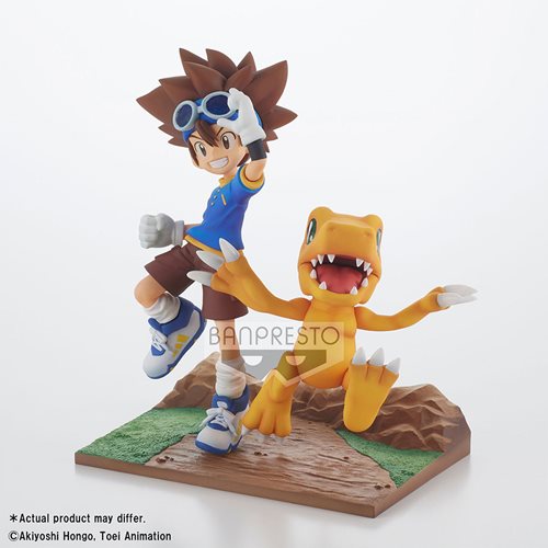 Digimon Adv. Taich and Agumon DXF Adventure Archives Statue