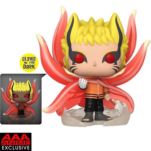 Funko POP! Animation: Naruto Baryon Mode GITD - AAA Exclusive