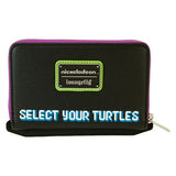 TMNT 40th Anniversary Vintage Arcade Zip-Around Wallet