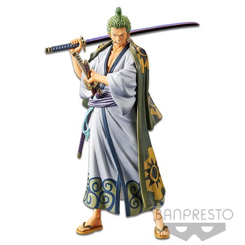 One Piece Zoro The Grandline Men Wanokuni DXF Vol. 2 Statue