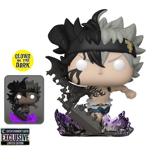 Funko POP! Animation: Black Clover Black Asta GITD EE Exclusive