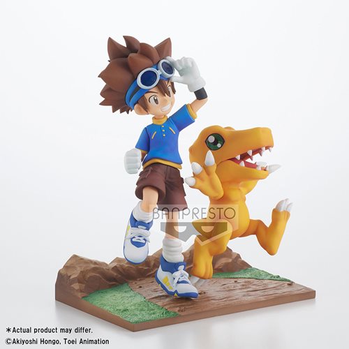 Digimon Adv. Taich and Agumon DXF Adventure Archives Statue