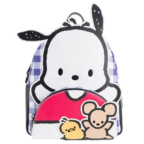 Sanrio Pochacco Cosplay Plaid Mini-Backpack- EE Exclusive