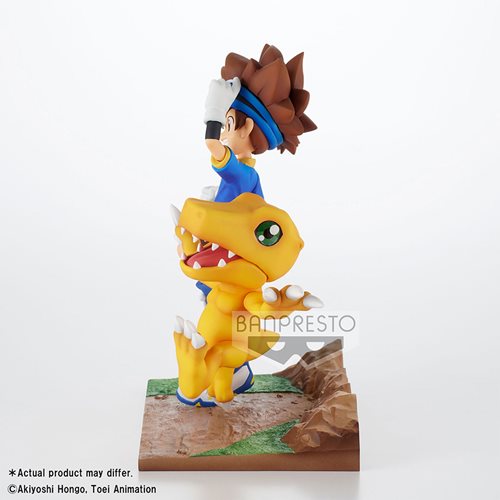 Digimon Adv. Taich and Agumon DXF Adventure Archives Statue