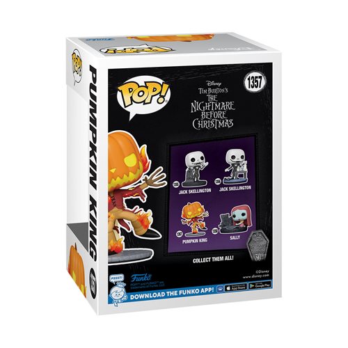 Funko POP! The Nightmare Before Christmas 30th Anniversary: Pumpkin King