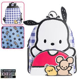 Sanrio Pochacco Cosplay Plaid Mini-Backpack- EE Exclusive