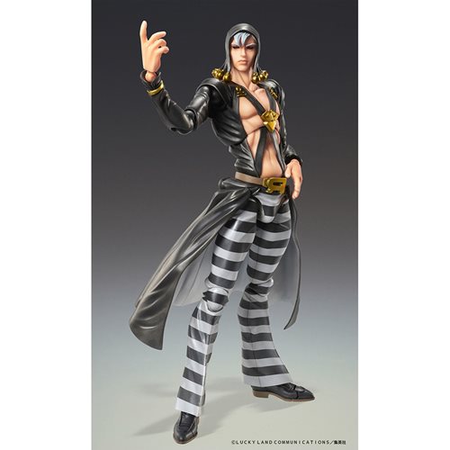 JoJo's Bizarre Risotto Nero Super Action Statue Chozokado Action Figure