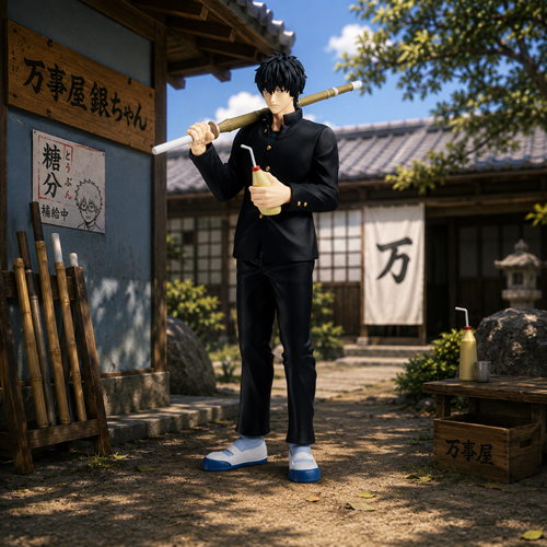 3-Z Ginpachi Sensei Toshiro Hijikata Masterlise Ichibansho Statue