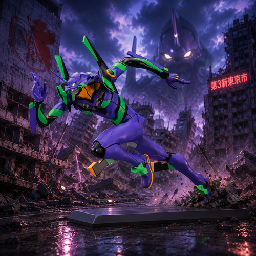 Evangelion: 3.0+1.0 Thrice Upon a Time EVA-01 SPRINT! Ichibansho Statue