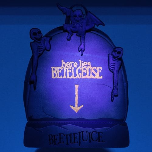 Beetlejuice Tombstone GITD Mini-Backpack - EE Exclusive