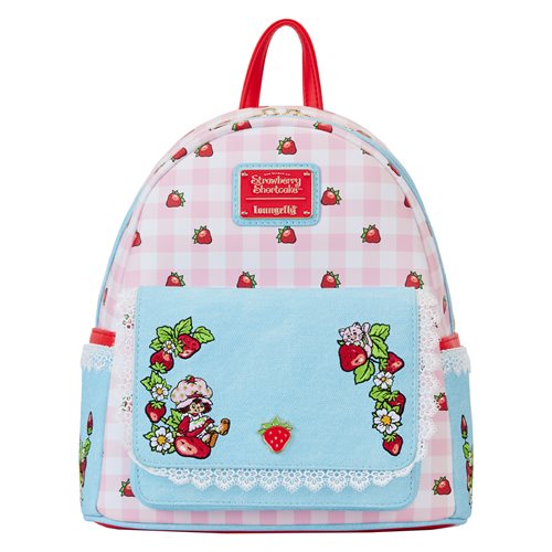 Strawberry Shortcake Denim Pocket Mini-Backpack