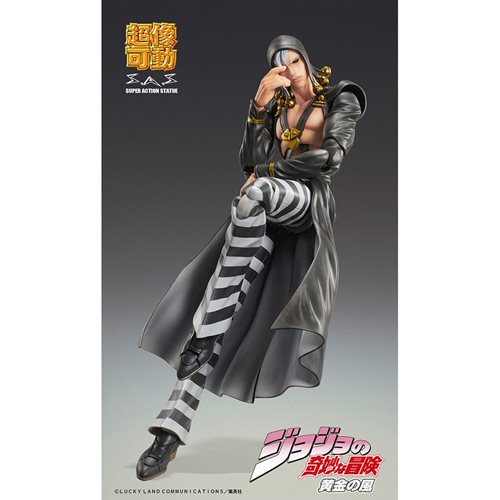 JoJo's Bizarre Risotto Nero Super Action Statue Chozokado Action Figure