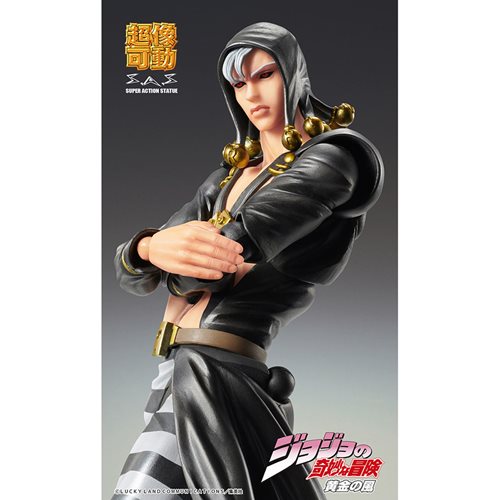 JoJo's Bizarre Risotto Nero Super Action Statue Chozokado Action Figure