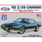 1982 Camaro Z-28 1:32 Scale Plastic Model Kit