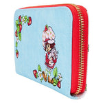 Strawberry Shortcake Denim Plaid Zip-Around Wallet