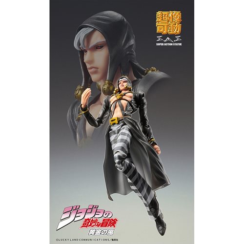 JoJo's Bizarre Risotto Nero Super Action Statue Chozokado Action Figure