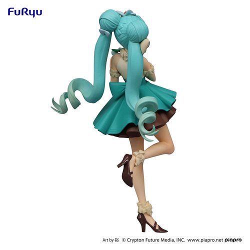 Vocaloid Hatsune Miku Chocolate Mint Sweet Sweets Series Statue