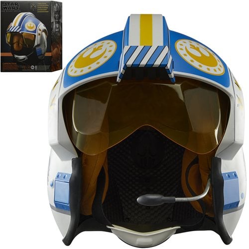 Star Wars The Black Series Carson Teva Premium Electronic Helmet Prop Replica