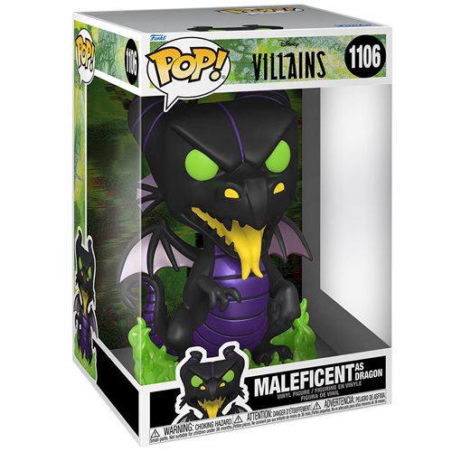 Jumbo Funko POP! Disney Villains: 10" Maleficent Dragon