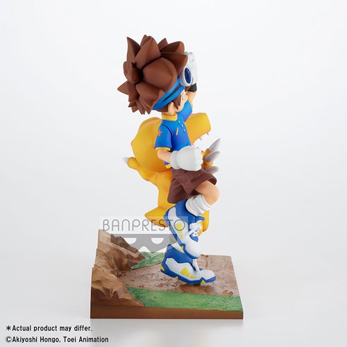 Digimon Adv. Taich and Agumon DXF Adventure Archives Statue