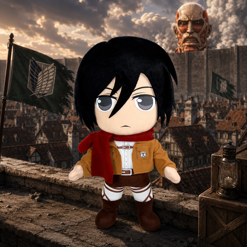 ATTACK ON TITAN - MIKASA 18" PLUSH