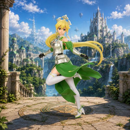 Sword Art Online: Alicization War Terraria Leafa Dressy and Motions Espresto Statue