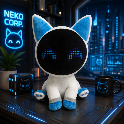 Youtooz Astro Bot Cat Bot Bot 9-Inch Plush