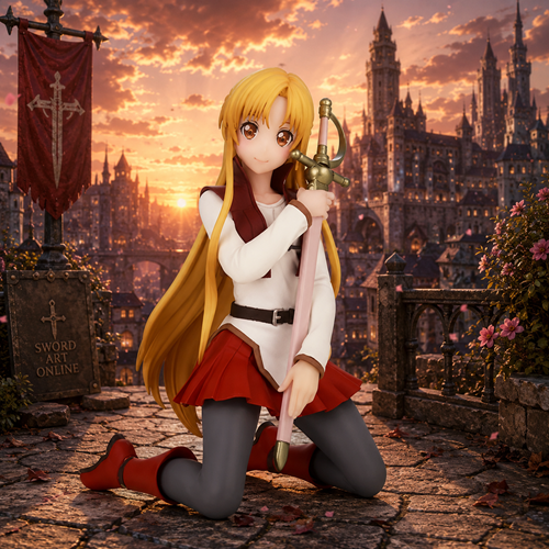 Sword Art Online: Asuna Yuuki Statue